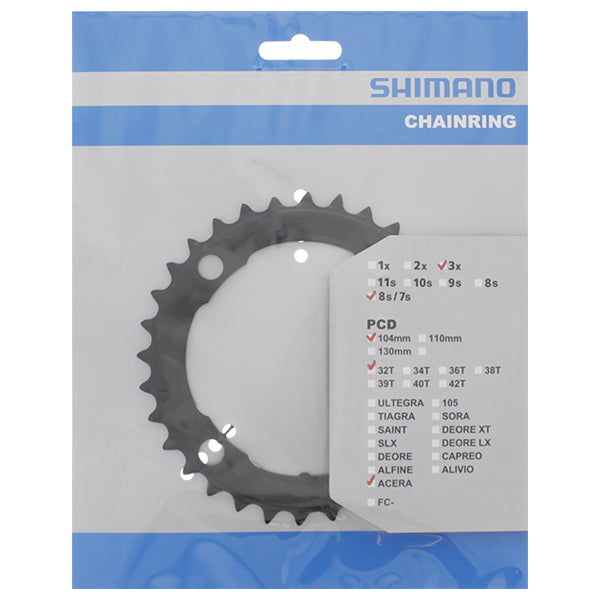 Kettingblad 32T Shimano Acera FC-M361 - zwart