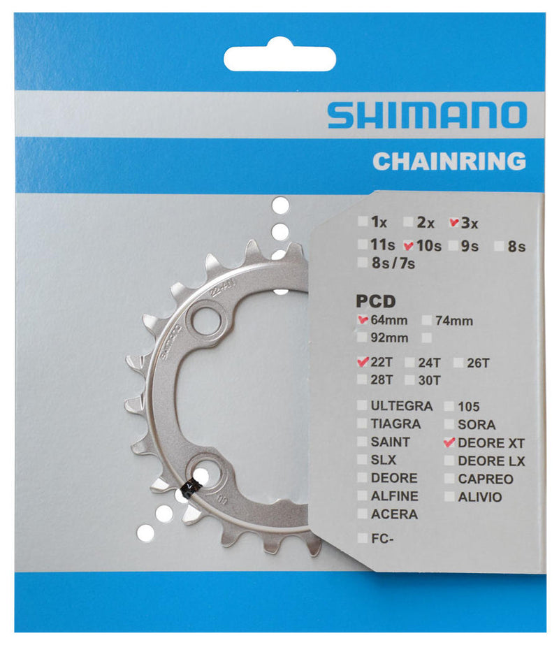 Kettingblad 22T Shimano Deore XT FC-M782 / M672 22T-AN