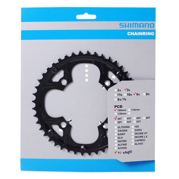 Kettingblad 44T Shimano Deore FC-M480 - zwart