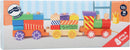Small Foot - Houten Stapelblokken Trein, 16dlg.