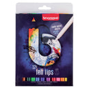 Bruynzeel 12 viltstiften blauw 60224012