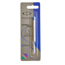 Parker balpen vulling blauw medium