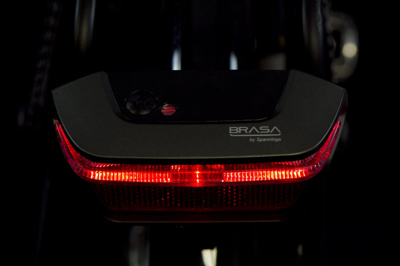 Dragerachterlicht Spanninga Brasa E-bike 6-12 Volt (80 mm montage)