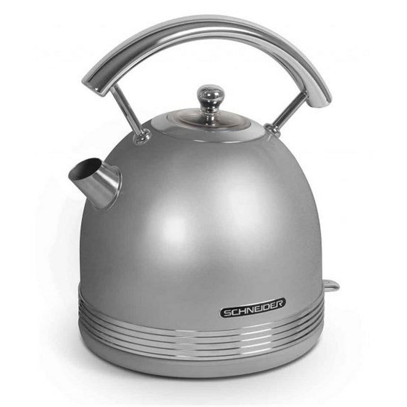 Schneider SCKE17S retro Vintage Waterkoker 1.7L 2200W Zilver