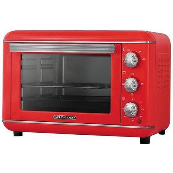 Schneider Sceo 23R Mini-Oven 23L Rood/Chroom