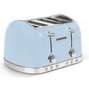 Schneider SCTO4BL Retro Broodrooster Lichtblauw/Chroom