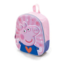 rugzak Peppa Pig meisjes 26 x 31 cm polyester roze