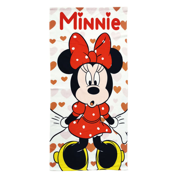 Badhanddoek Minnie Mouse, 70x140cm