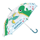 Transparante Paraplu Dinosaurus