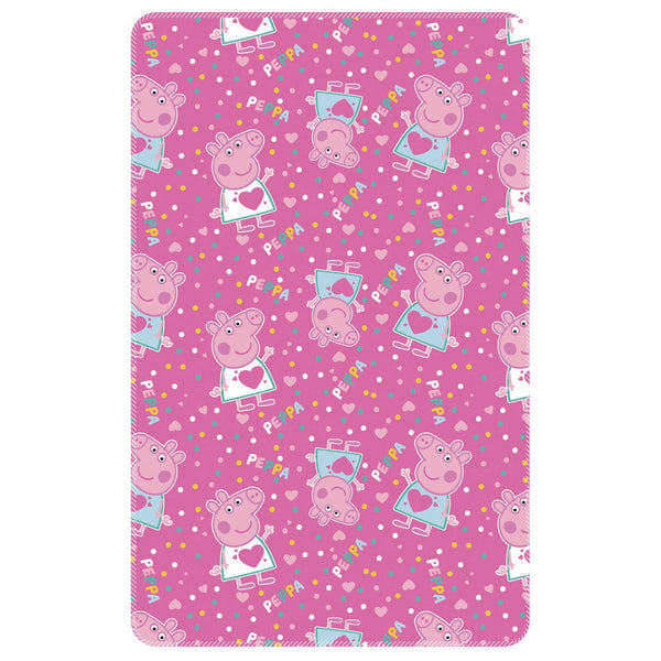 Fleece Deken Peppa Pig, 150x95cm