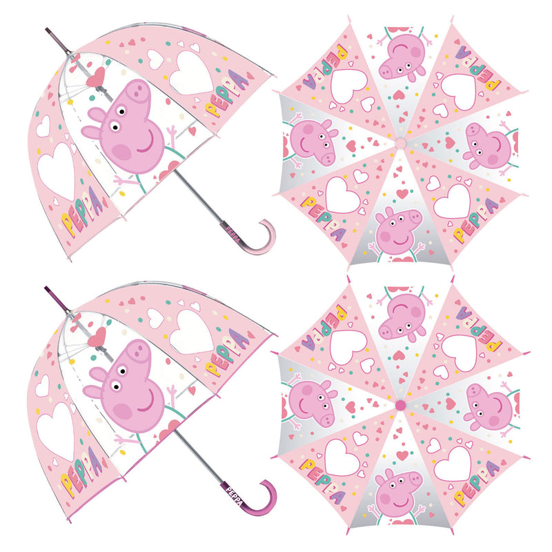 Transparante Paraplu Peppa Pig