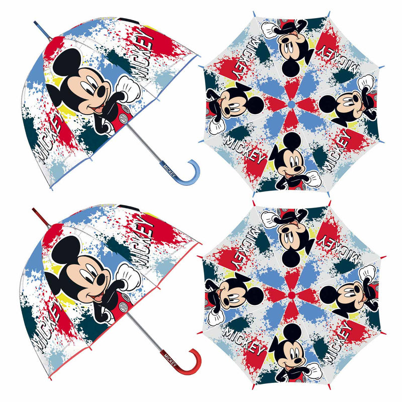 Transparante Paraplu Mickey Mouse