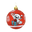 Kinder Kerstballen PAW Patrol Rood, 6st.