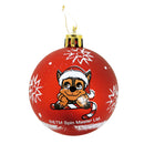 Kinder Kerstballen PAW Patrol Rood, 6st.