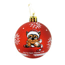 Kinder Kerstballen PAW Patrol Rood, 10st.