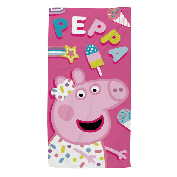 Badhanddoek Peppa Pig, 70x140cm