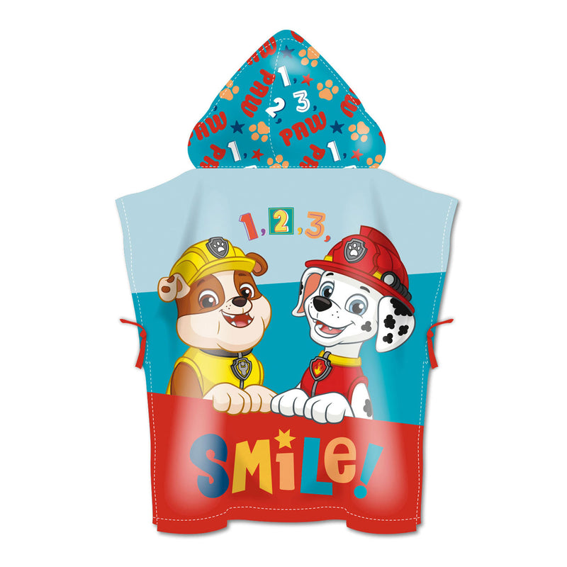 Handdoek Poncho PAW Patrol, 55x55cm