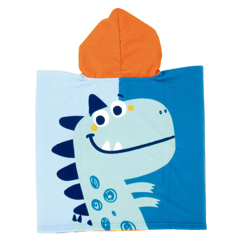 Handdoek Poncho Dino, 55x55cm