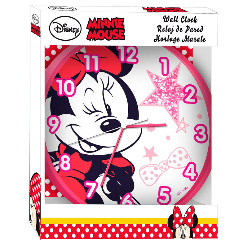 Wandklok Minnie Mouse