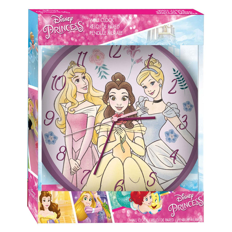 Wandklok Disney Prinses