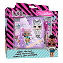 Dagboek met Stickers en Geheimschrift Pen - L.O.L