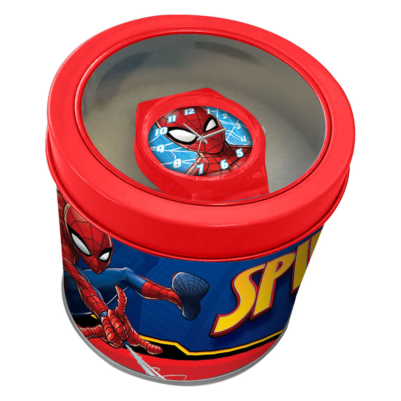 Horloge Spiderman in Metalen Box