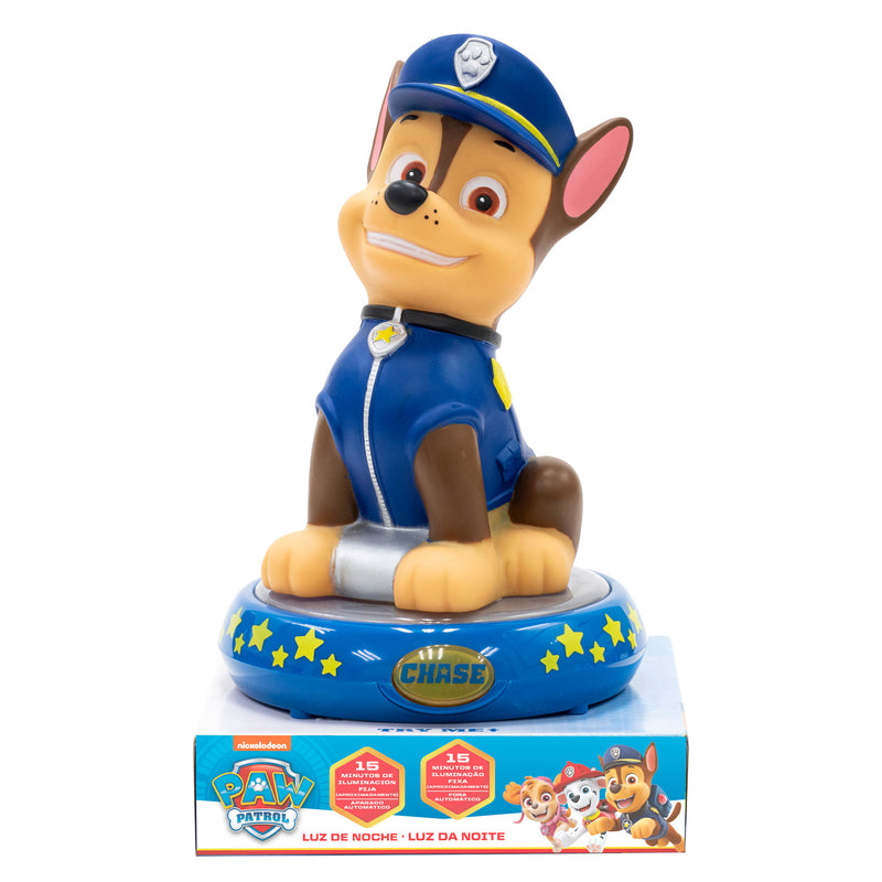 Paw Patrol 3D LED Nachtlamp Chase 25 cm