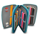 Dino Space 3-Vaks Gevulde Etui