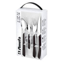 Amefa Eclat Bestekset 24-delig Zwart