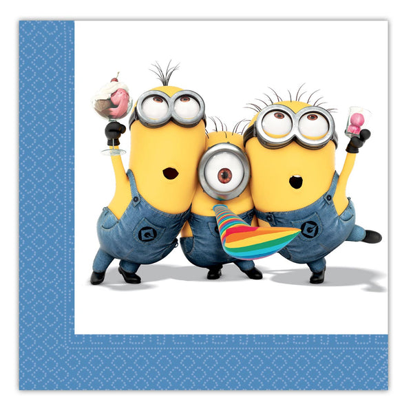 Minions Servetten, 20st.