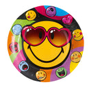 Smiley Express Yourself Feestbordjes, 8st.