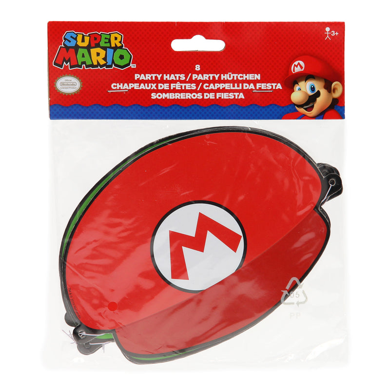 Super Mario Hoedjes, 8st.