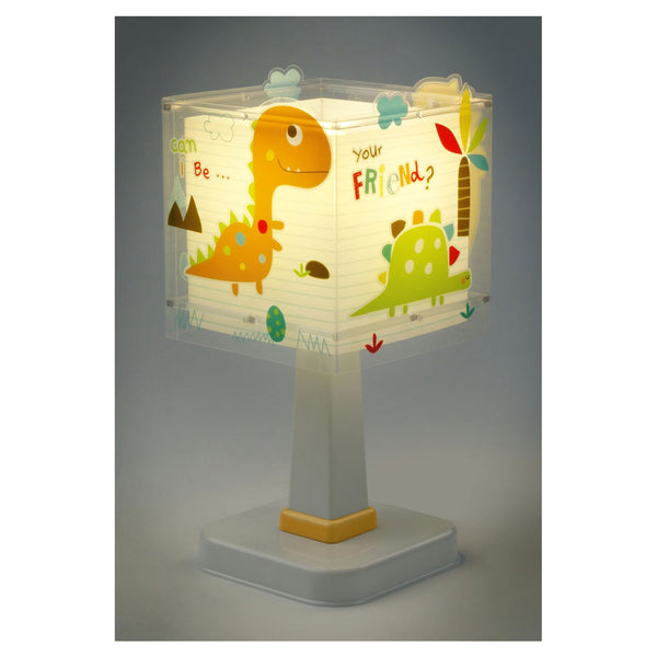 Dalber Tafellamp Dino's Glow in the Dark, 29cm