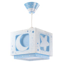 Dalber Hanglamp Maanlicht Glow in the Dark Blauw, 24cm