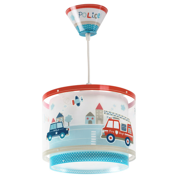 Dalber Hanglamp Politie Glow in the Dark, 26,5cm
