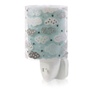 Dalber Nachtlamp LED Wolken Turqoise, 14cm