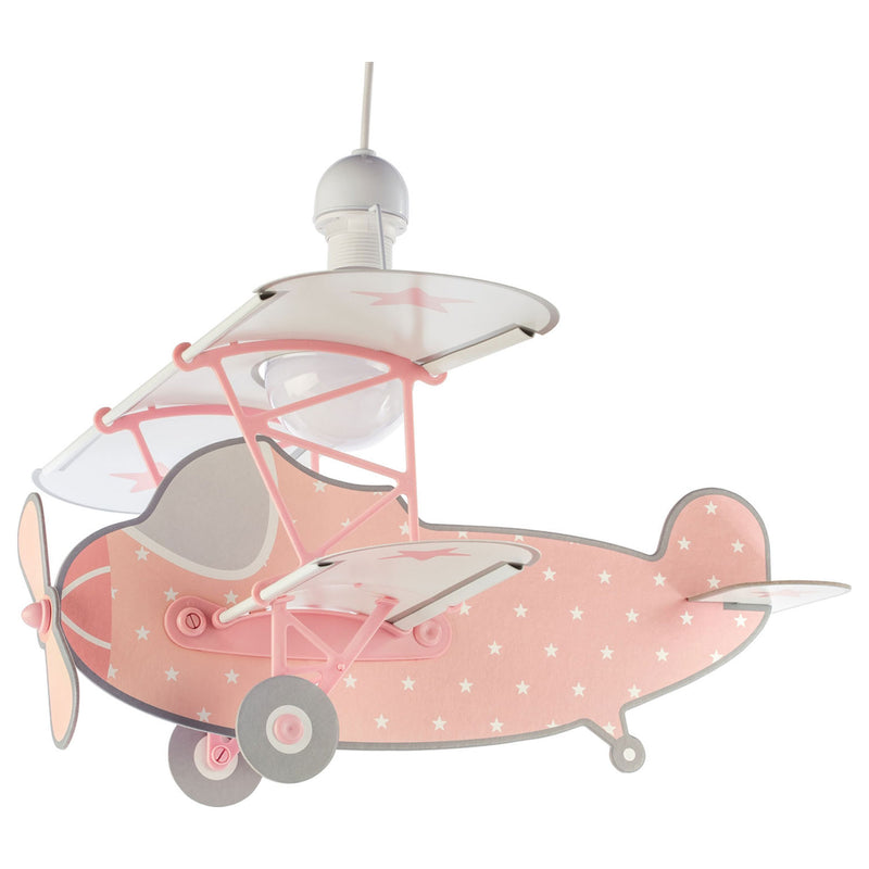 Dalber Hanglamp Sterren Vliegtuig Roze, 50cm
