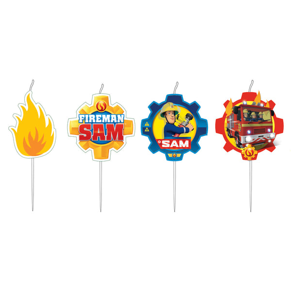 Brandweerman Sam Kaarsjes, 4st.