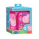 Drinkfles en Broodtrommel Peppa Pig