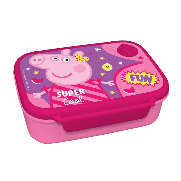 Drinkfles en Broodtrommel Peppa Pig