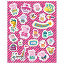 Kleurplaten met Stiften en Stickervel Peppa Pig