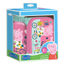 Peppa Pig Drinkfles en Broodtrommel