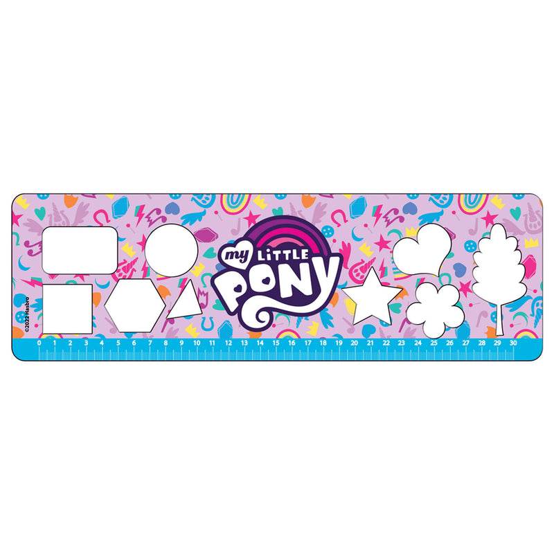 My Little Pony Kleurplaten met Stencil en Stickervel