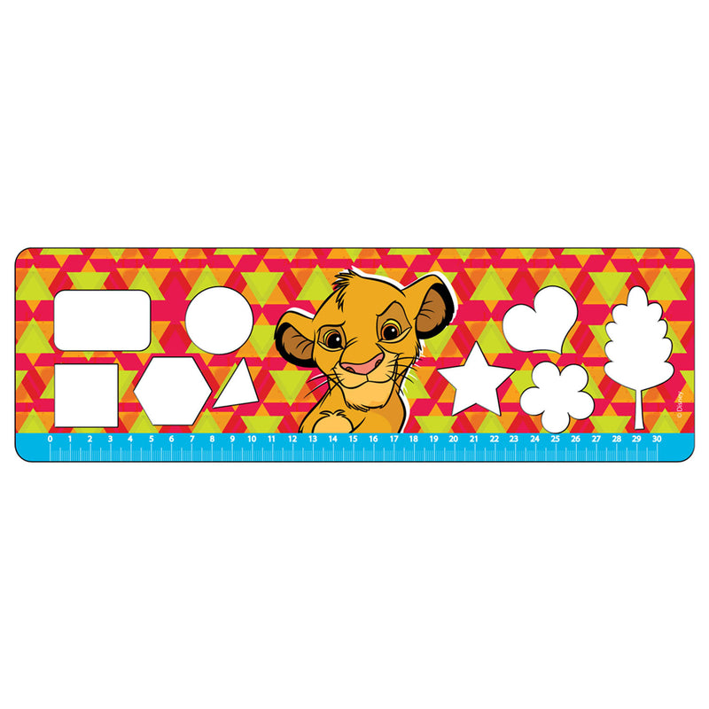 Lion King Kleurplaten met Stencil en Stickervel