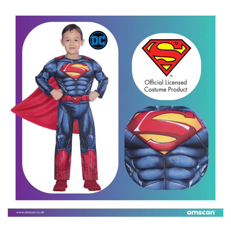 Kinderkostuum Superman Classic, 4-6 jaar