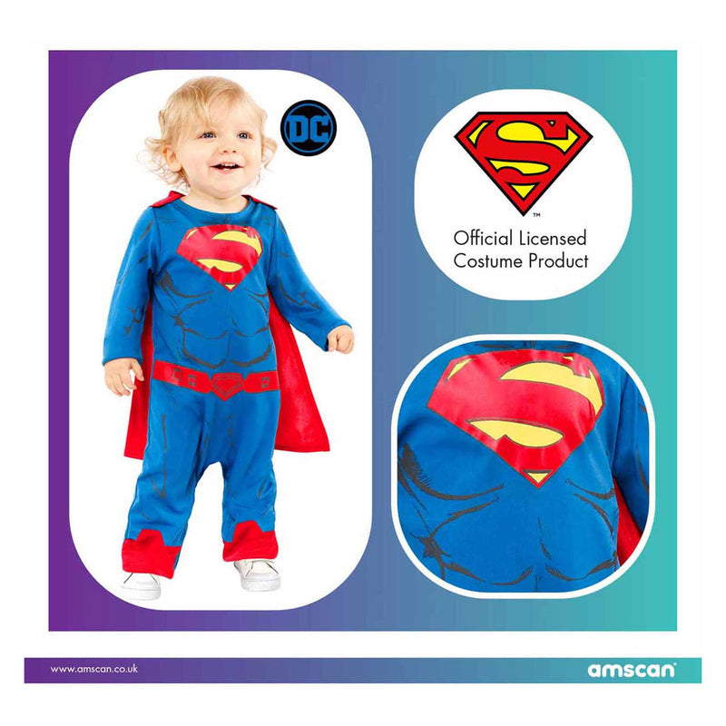Kinderkostuum Superman, 1,5-2 jaar