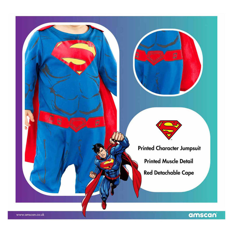 Kinderkostuum Superman, 1,5-2 jaar