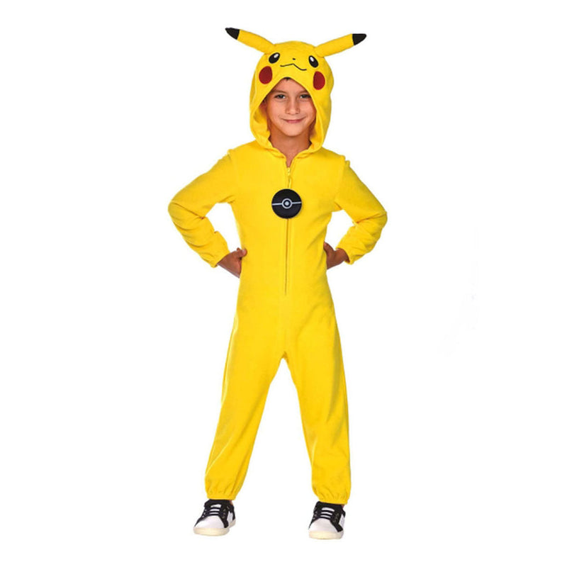 Kinderkostuum Pokemon Pikachu Onesie, 6-8 jaar