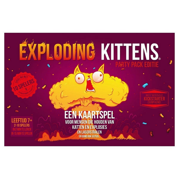 Exploding Kittens Kaartspel Party Pack NL