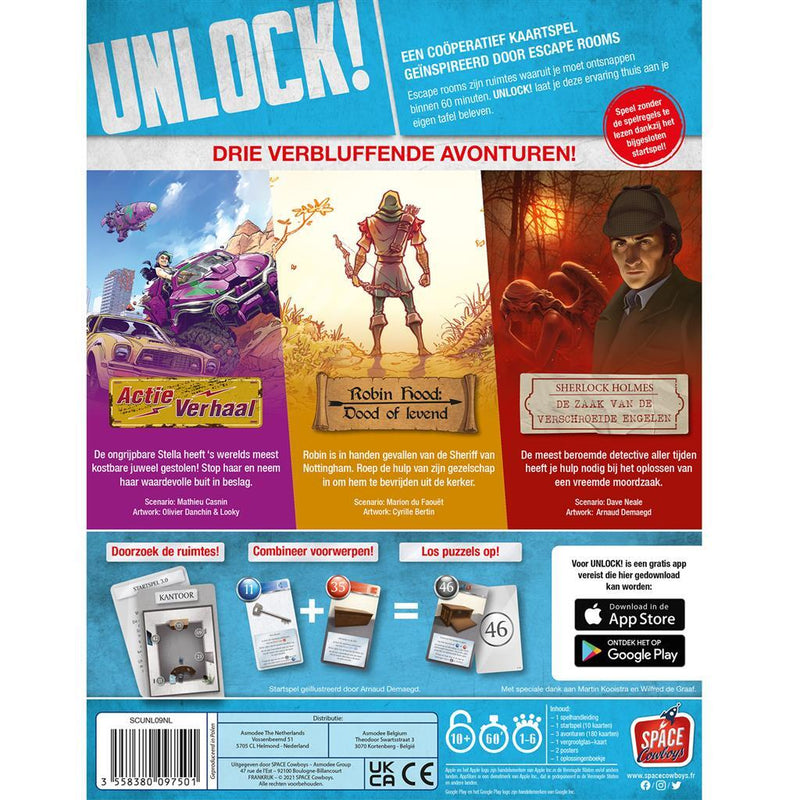 Asmodee Unlock! Legendarische Avonturen